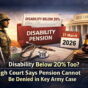 Disability Below 20% Too? High Court Says Pension Cannot Be Denied in Key Army Case