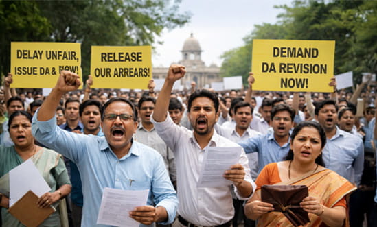 DA/DR Delay Update: Why the Pending January 2026 Revision Is Creating Anxiety Among Employees and Pensioners?