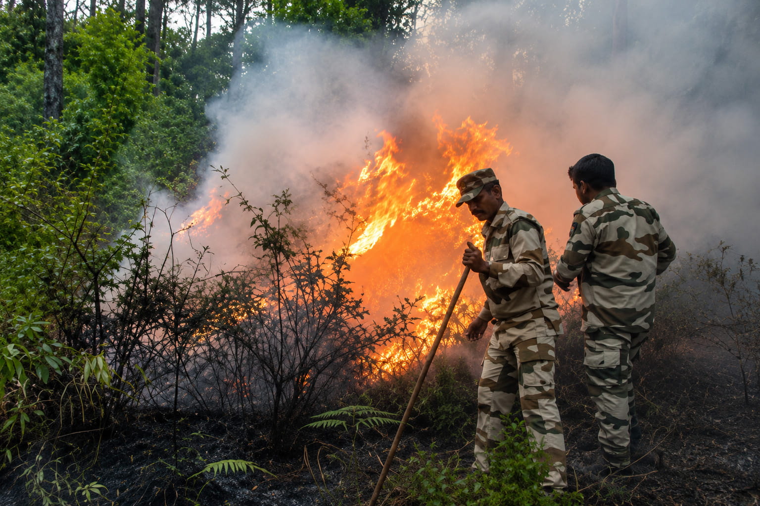 Indian Army in Kasauli fire operation: How soldiers protected lives, forests and public safety?