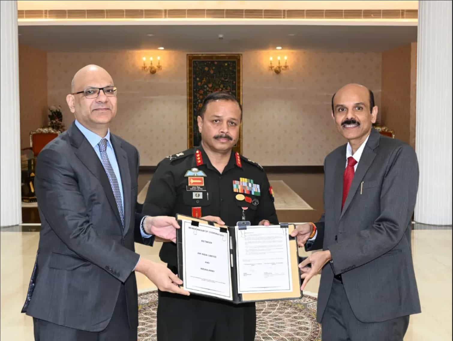 Air India and Indian Army partnership brings skill and job support for Veer Naris