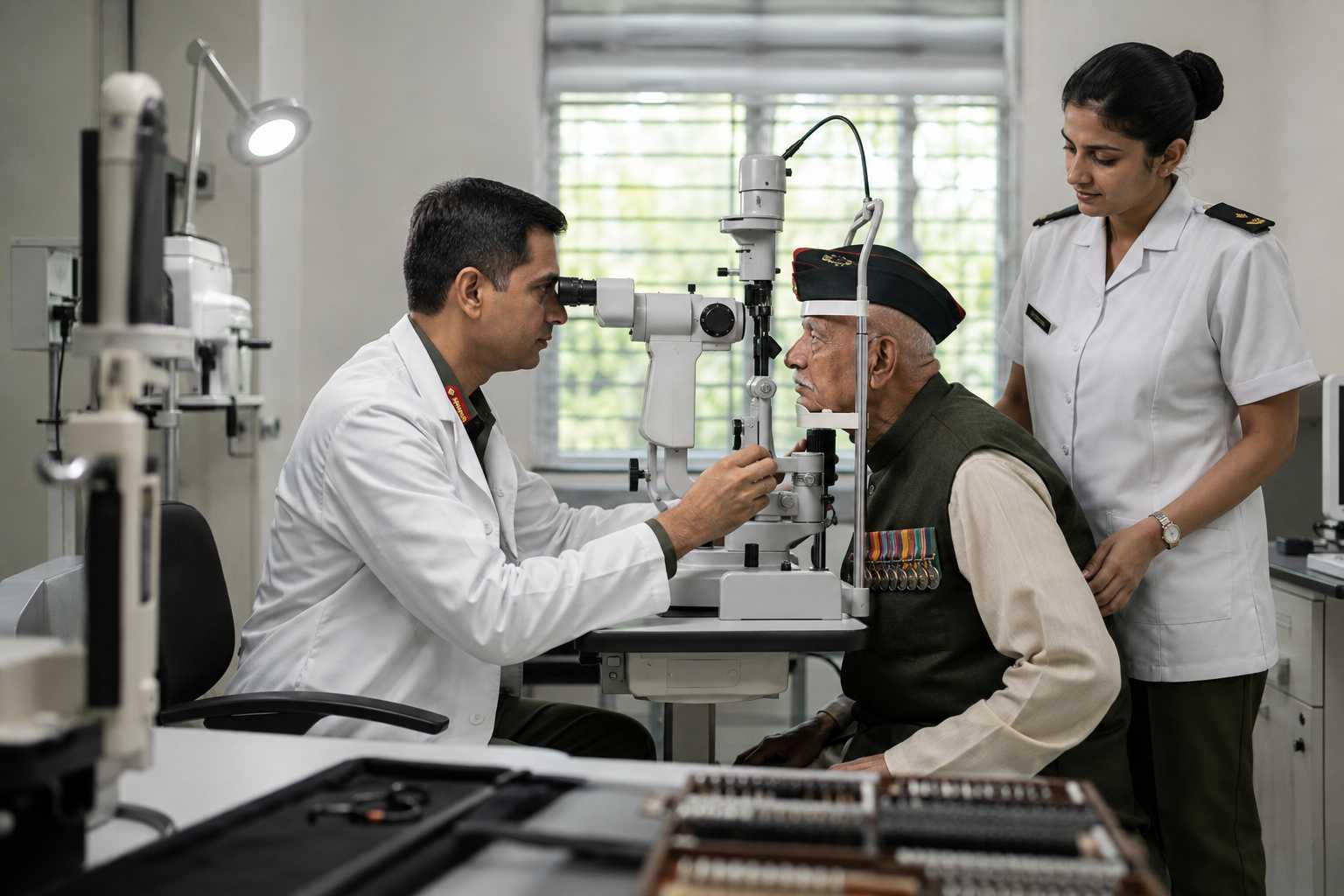 Army medical care beyond the battlefield: Why military eye care matters?