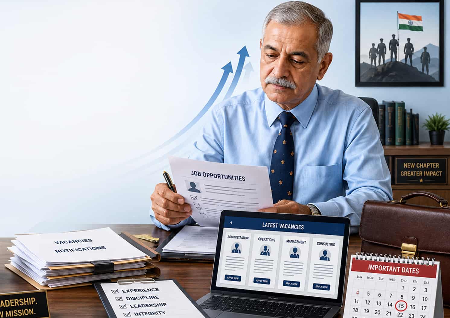 DGR latest officer vacancies: Second-career options for retired defence officers