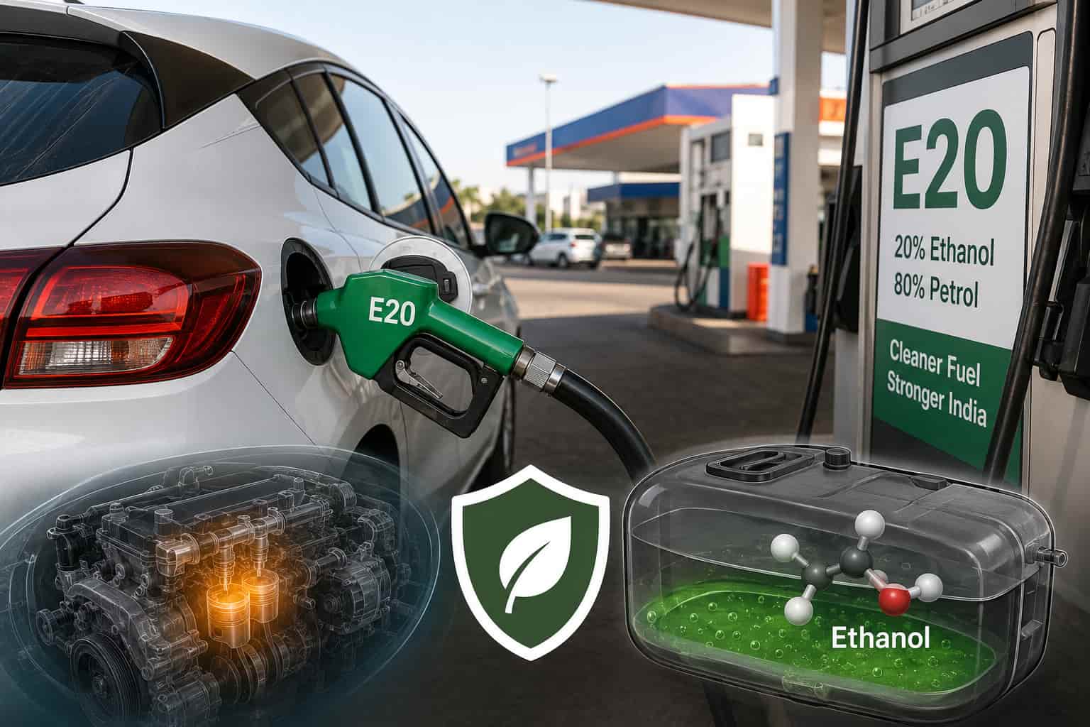 E20 petrol reality explained: Mileage, old cars, E85 and water contamination