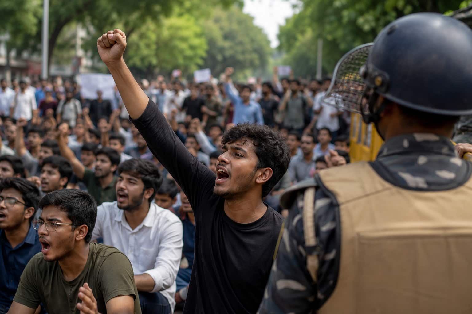 Protest का अधिकार, सेना का सम्मान: Delhi Viral Clip से क्या सीखना चाहिए?