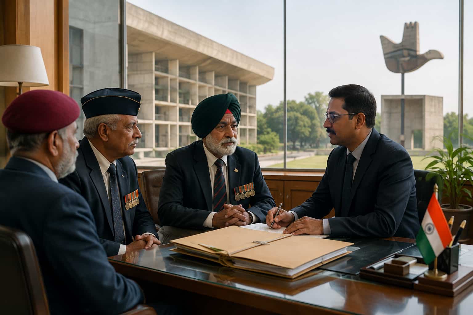 Chandigarh Defence Welfare: ₹1 lakh aid, 20% Ex-Agniveer quota & higher RIMC scholarship