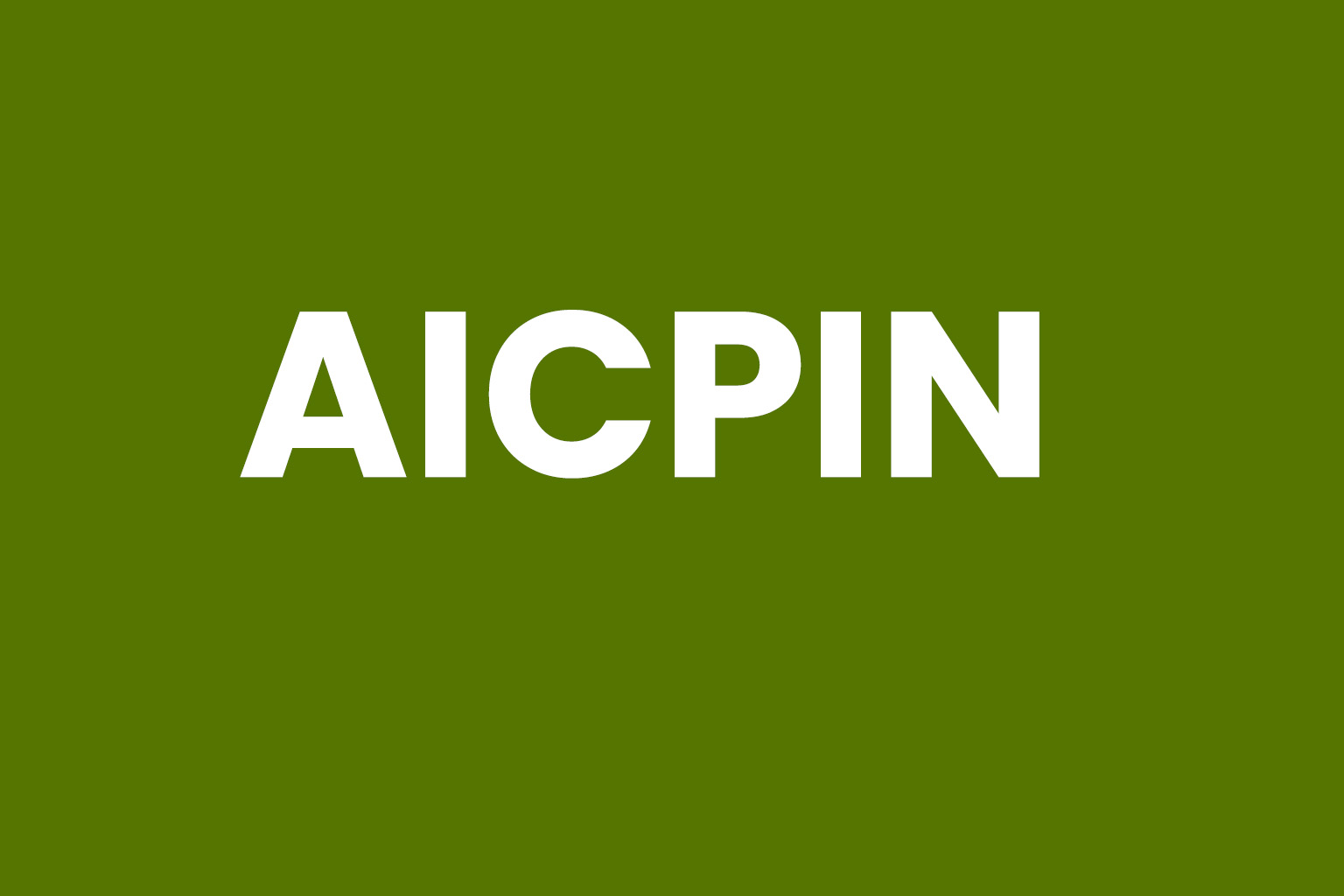 AICPIN for August 2026