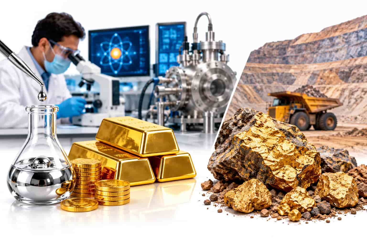 Lab-Grown Gold: Can scientists turn mercury into real gold, and will gold prices crash like diamonds?